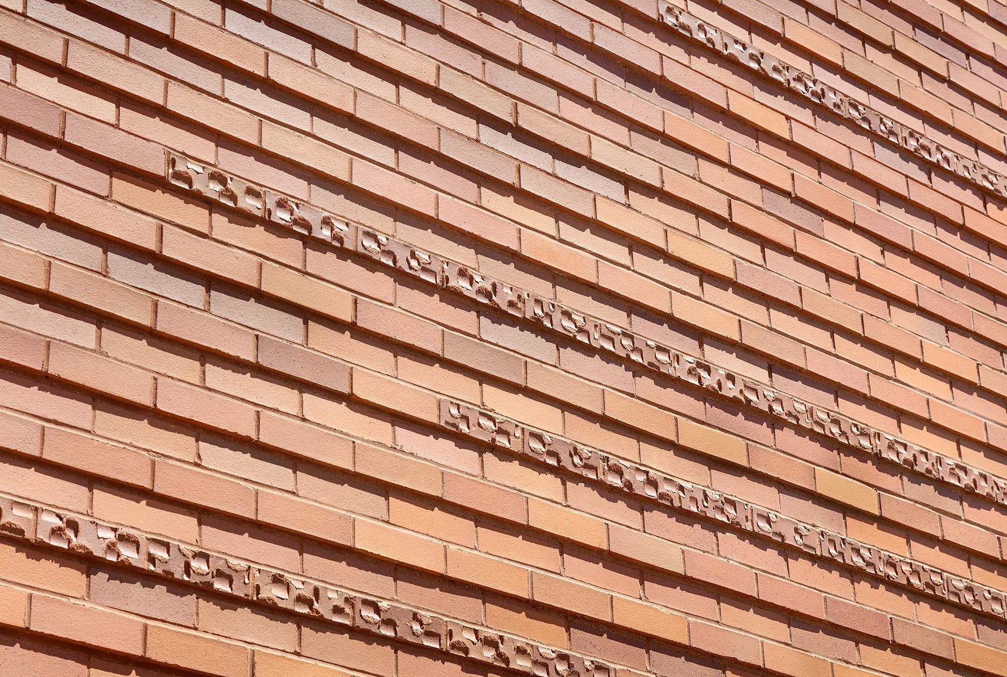 The brown and red bricks of Thomas J. Waters Elementary School North Annex make for an impressive appearance